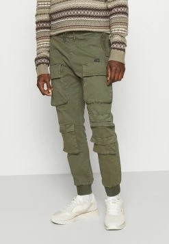 Acheter 🌟 INDICODE 👖 JEANS MERCED - Pantalon Cargo - Army 💯