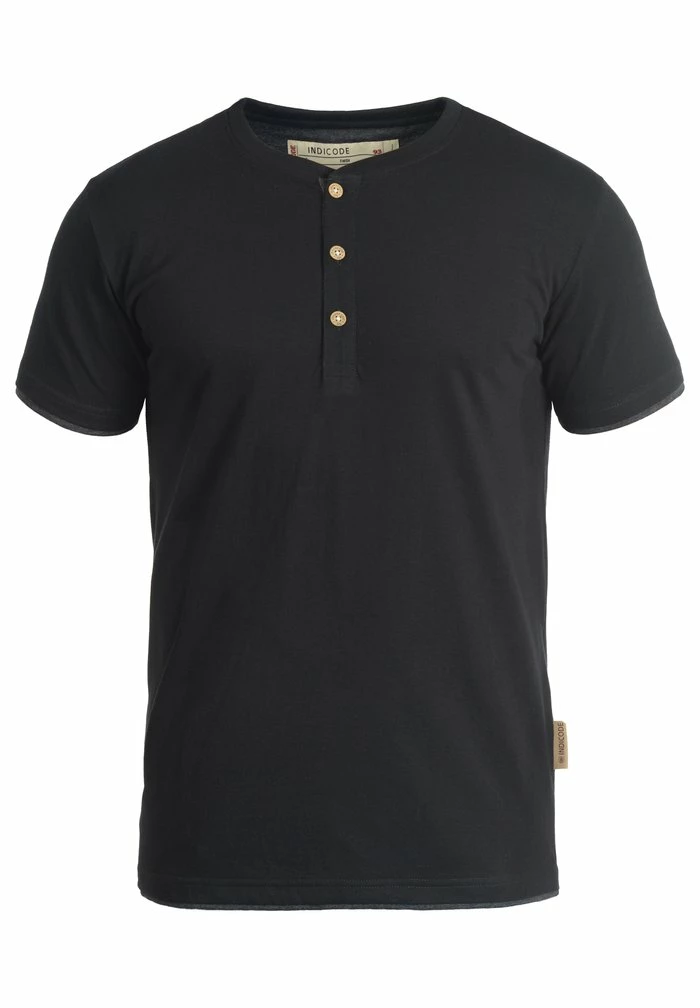 Meilleure affaire ⌛ INDICODE 👖 JEANS IDTONY - T-shirt Basique - Black 🎁 – Image 4