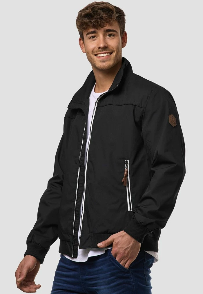 Vente flash 🎁 INDICODE 👖 JEANS Veste Mi-saison - Black 🤩 – Image 4