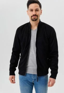 Vente flash 😍 INDICODE 👖 JEANS ABBOTT - Veste Mi-saison - Black 💯