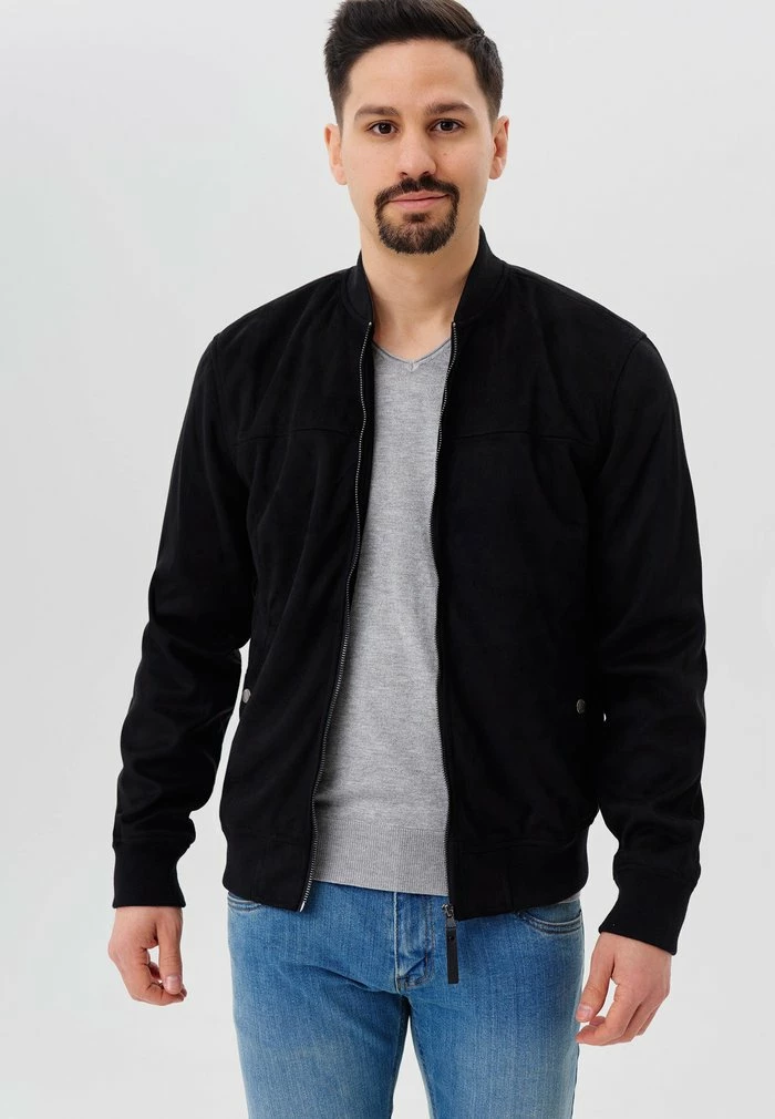 Vente flash 😍 INDICODE 👖 JEANS ABBOTT - Veste Mi-saison - Black 💯