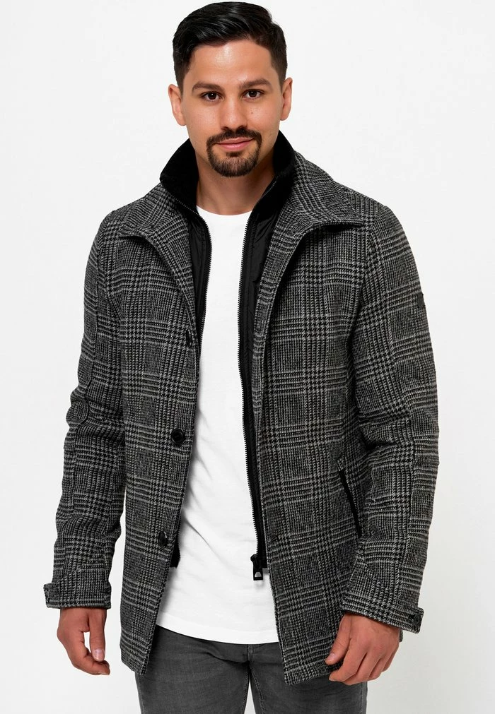 Grosses soldes 😉 INDICODE 👖 JEANS MÄNTEL BRITTANY - Veste Mi-saison - Raven ✔️ – Image 6