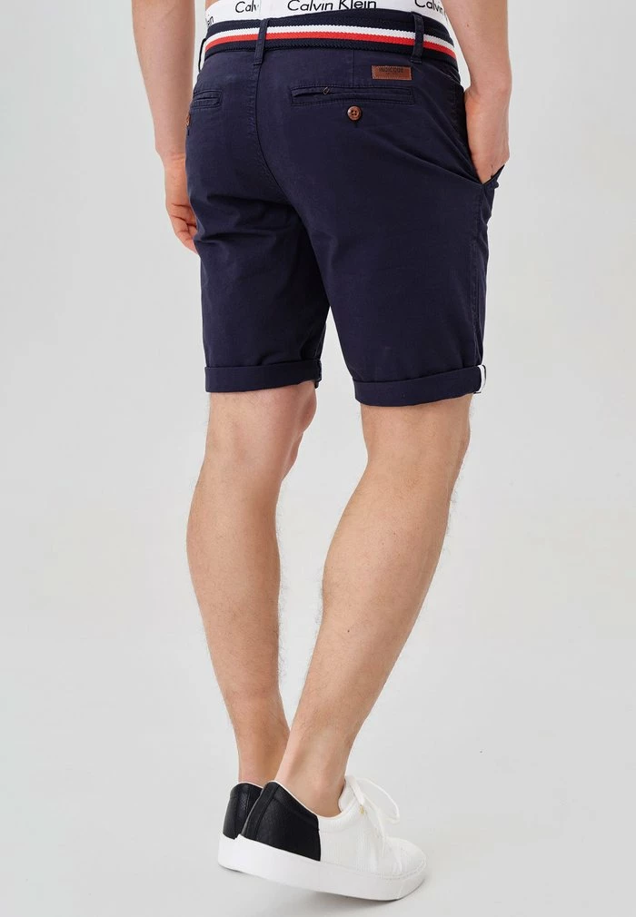 Meilleur prix 😉 INDICODE 👖 JEANS Short - Navy 😀 – Image 3