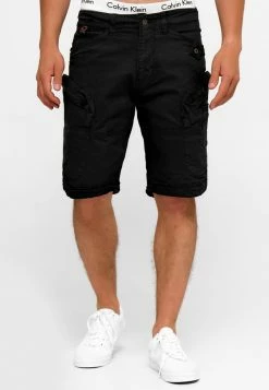 Sortie 😀 INDICODE 👖 JEANS BOSA - Short - Black 😍