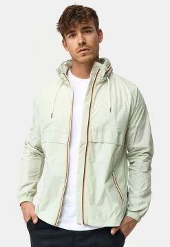 Budget ⌛ INDICODE 👖 JEANS INDICODE ÜBERGANGS CRANE - Veste Légère - Sea Foam 👍