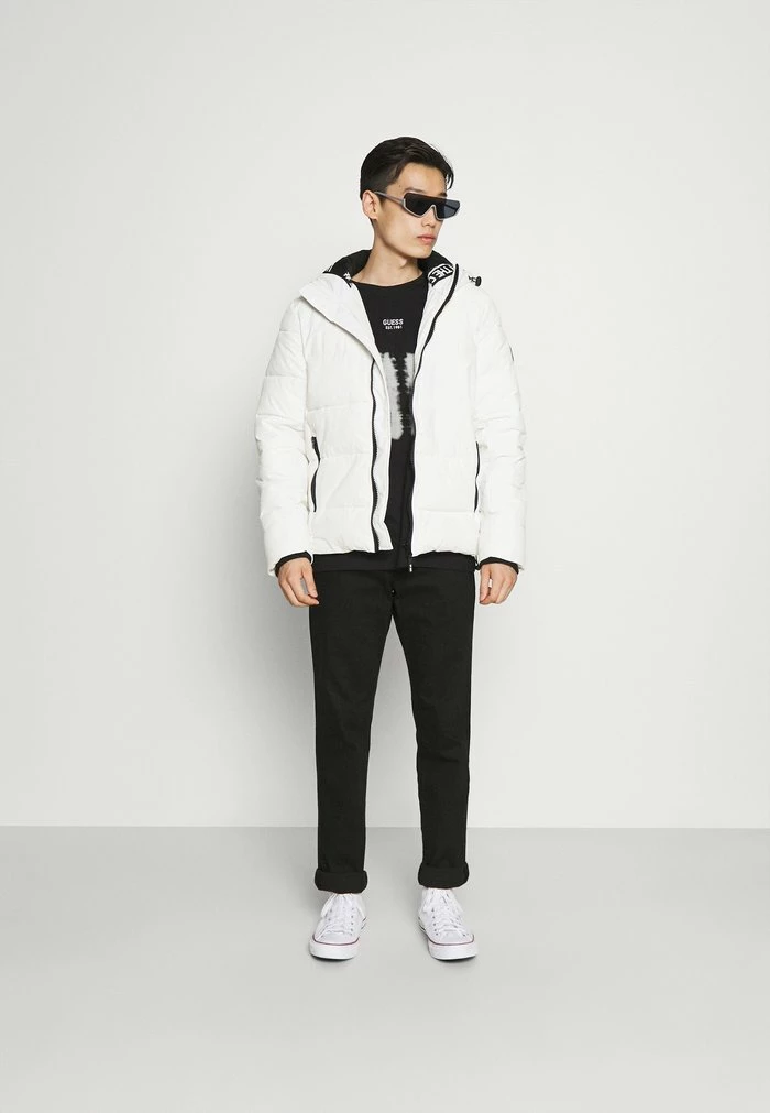 Promo 🧨 INDICODE 👖 JEANS AXWORTHY - Veste D'hiver - White 🌟 – Image 2