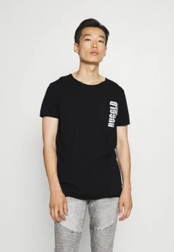 Tout neuf 🎉 INDICODE 👖 JEANS NOVAST - T-shirt Imprimé - Black ✔️