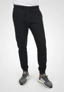 Meilleure vente 😉 INDICODE 👖 JEANS IDNAPANEE - Pantalon De Survêtement - Black 🧨