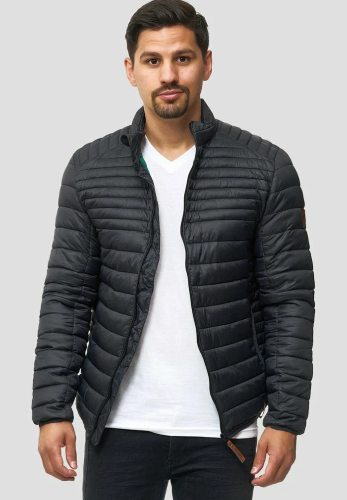 Vente flash 🛒 INDICODE 👖 JEANS Veste Mi-saison - Black 🎁 – Image 4