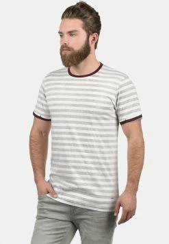 Top 10 🔥 INDICODE 👖 JEANS IDRENI - T-shirt Imprimé - Wine ✨