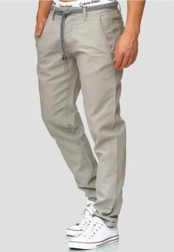 Meilleure affaire 😍 INDICODE 👖 JEANS HAVER - Pantalon Classique - Light Grey 🤩
