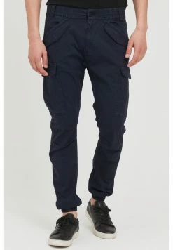 Nouveau 👍 INDICODE 👖 JEANS IDNUVA - Pantalon Cargo - Navy 😀