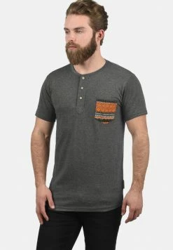 Coupon ⌛ INDICODE 👖 JEANS IDART - T-shirt Imprimé - Grey Mix ✨