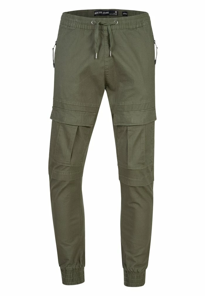 Nouveau 😉 INDICODE 👖 JEANS DENNIS - Pantalon Cargo - Army 🎉 – Image 7