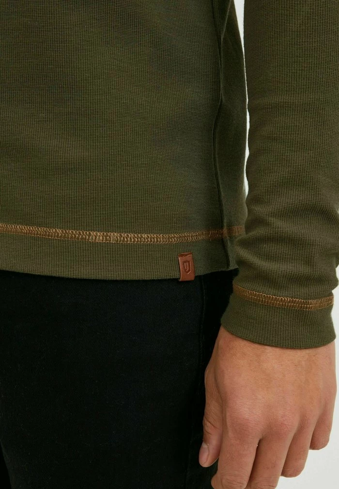 Nouveau 😀 INDICODE 👖 JEANS IDAMBROSIUS - T-shirt à Manches Longues - Army ✨ – Image 5