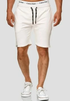 Nouveau ✨ INDICODE 👖 JEANS ALDRICH - Short - Off White 🛒