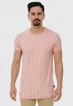 Offres 👏 INDICODE 👖 JEANS T-shirt Imprimé - Coral Cloud 💯