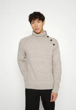 De gros 🔔 INDICODE 👖 JEANS VARGAS - Pullover - Ecru Mix 👍