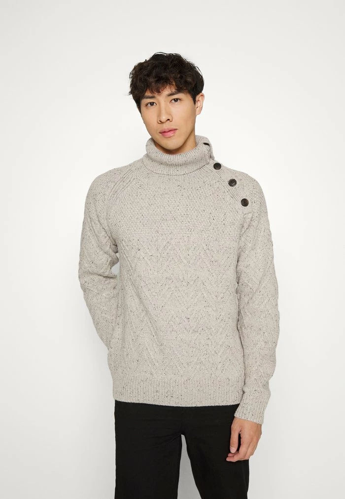 De gros 🔔 INDICODE 👖 JEANS VARGAS - Pullover - Ecru Mix 👍