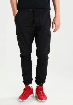 Bon marché 👏 INDICODE 👖 JEANS LAKELAND - Pantalon Cargo - Black ⭐