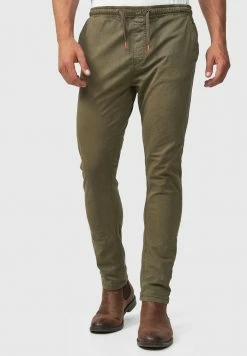 Grosses soldes 😀 INDICODE 👖 JEANS OSBORNE - Pantalon Classique - Army 🛒