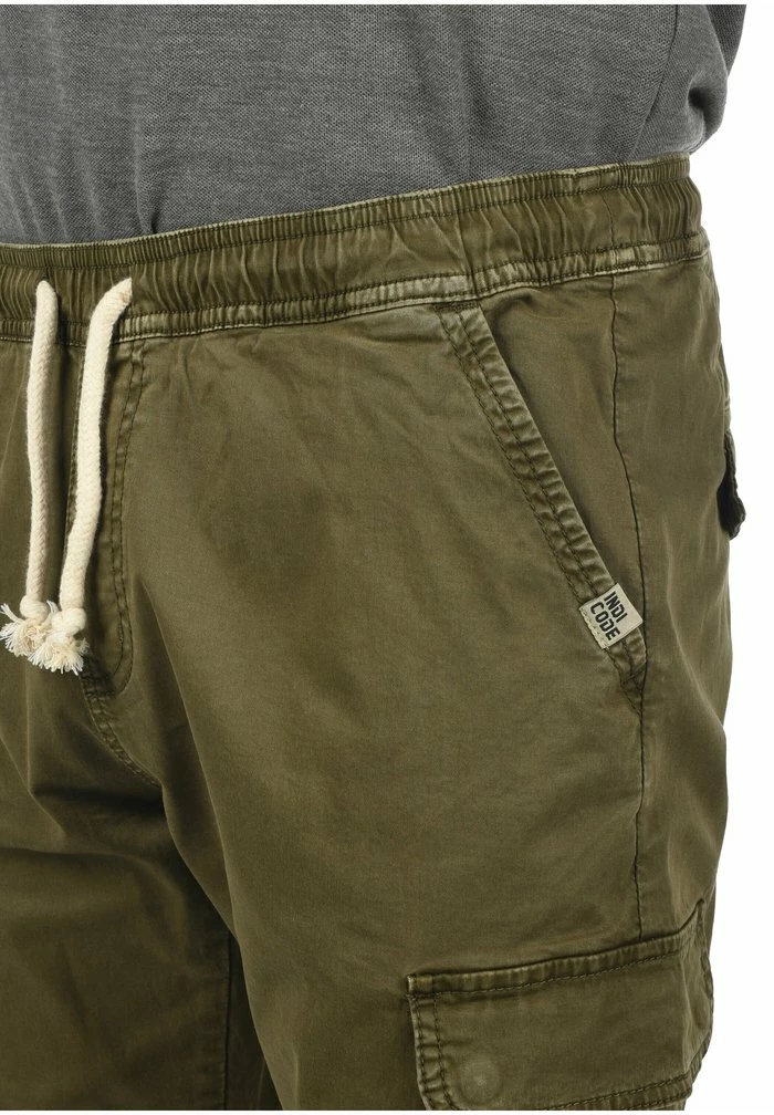 Meilleure affaire ⌛ INDICODE 👖 JEANS IDABBAL - Pantalon Cargo - Army 😀 – Image 5