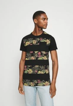 Tout neuf 💯 INDICODE 👖 JEANS EPSLEY - T-shirt Imprimé - Black 🤩