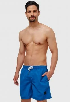 Coupon 🛒 INDICODE 👖 JEANS FERGUSON - Short De Bain - Sapphire 🔥