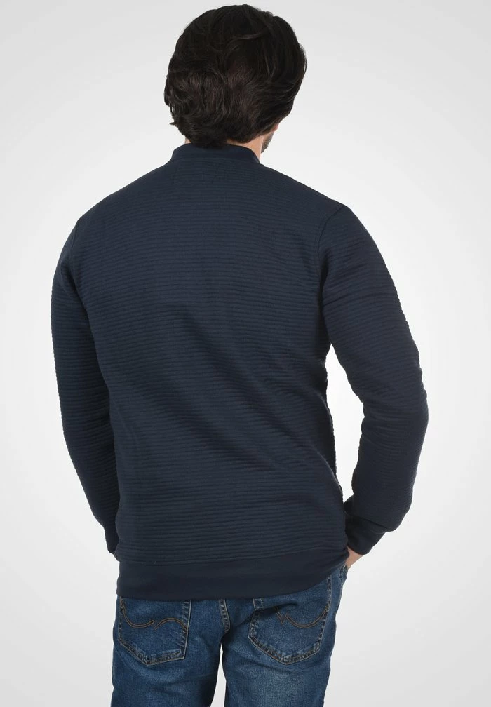 Nouveau 🥰 INDICODE 👖 JEANS IDBRONTE - Sweat à Capuche Zippé - Navy 🎁 – Image 3