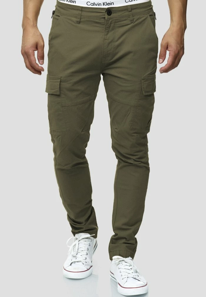 Tout neuf 🤩 INDICODE 👖 JEANS Pantalon Cargo - Army 🥰