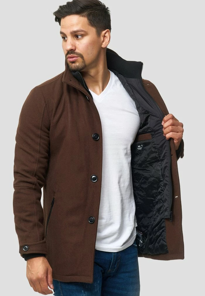 Top 10 🔥 INDICODE 👖 JEANS MÄNTEL BRITTANY - Veste Mi-saison - Dark Brown 😉 – Image 4