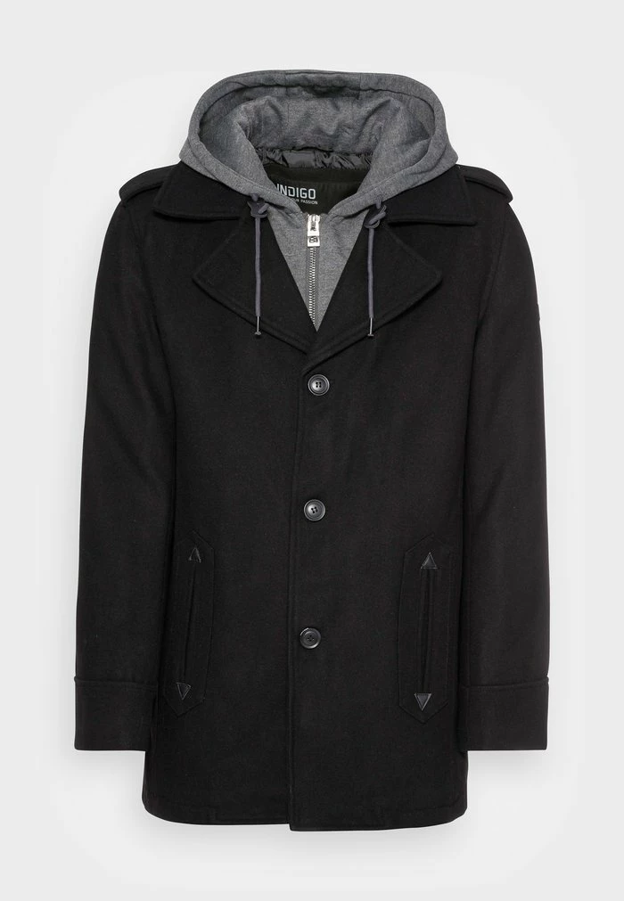 Remise 🤩 INDICODE 👖 JEANS ADAIR - Manteau Court - Black 🎉 – Image 4