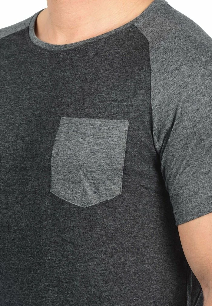 Grosses soldes 👏 INDICODE 👖 JEANS IDGRESHAM - T-shirt Imprimé - Charcoal 🌟 – Image 3