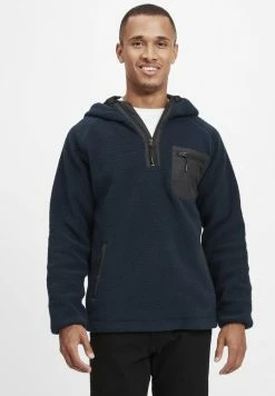 Meilleure vente 🥰 INDICODE 👖 JEANS IDTRENT - Sweat à Capuche - Navy ✔️