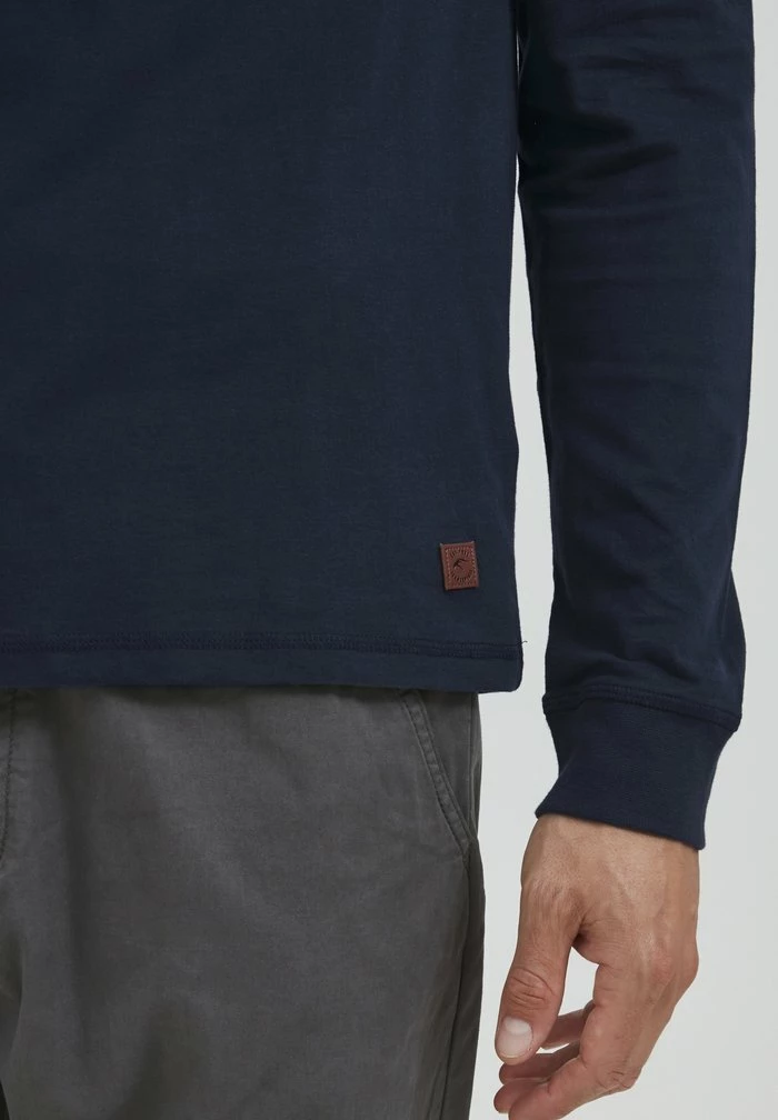 Le moins cher 💯 INDICODE 👖 JEANS IDARMANDO - T-shirt à Manches Longues - Navy 😀 – Image 5