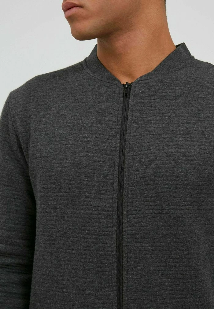 Meilleure vente 🎉 INDICODE 👖 JEANS IDBRONTE - Sweat à Capuche Zippé - Charcoal Mix 😀 – Image 4