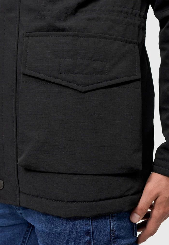 De gros 🔔 INDICODE 👖 JEANS WATERS - Parka - Black 🌟 – Image 6