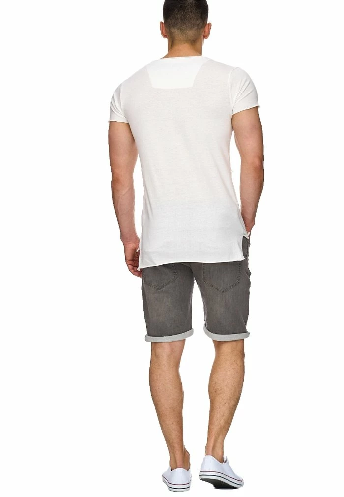 Meilleure affaire 💯 INDICODE 👖 JEANS KADIN - Short En Jean - Grey 🎁 – Image 3