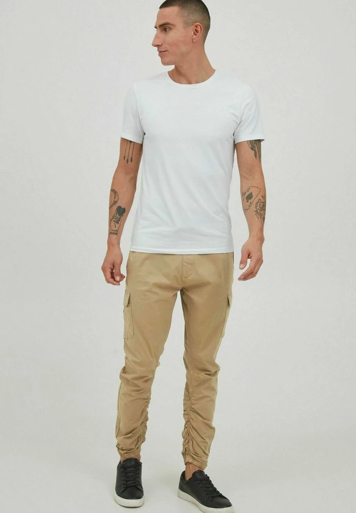 Offres 🛒 INDICODE 👖 JEANS IDGILMAT - Pantalon Cargo - Amber ❤️ – Image 2