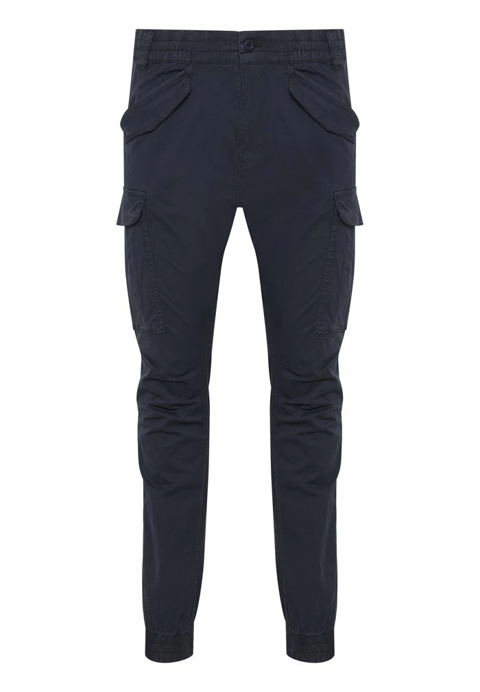 Nouveau 👍 INDICODE 👖 JEANS IDNUVA - Pantalon Cargo - Navy 😀 – Image 6