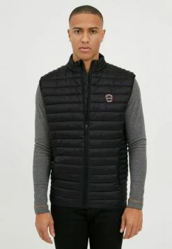 De gros 🌟 INDICODE 👖 JEANS IDDAVIDE - Veste Sans Manches - Black 🎁