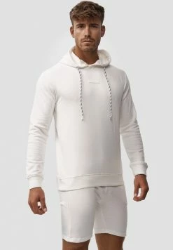 Bon marché 😀 INDICODE 👖 JEANS BENTLEY - Sweat à Capuche - Marshmellow 🎁