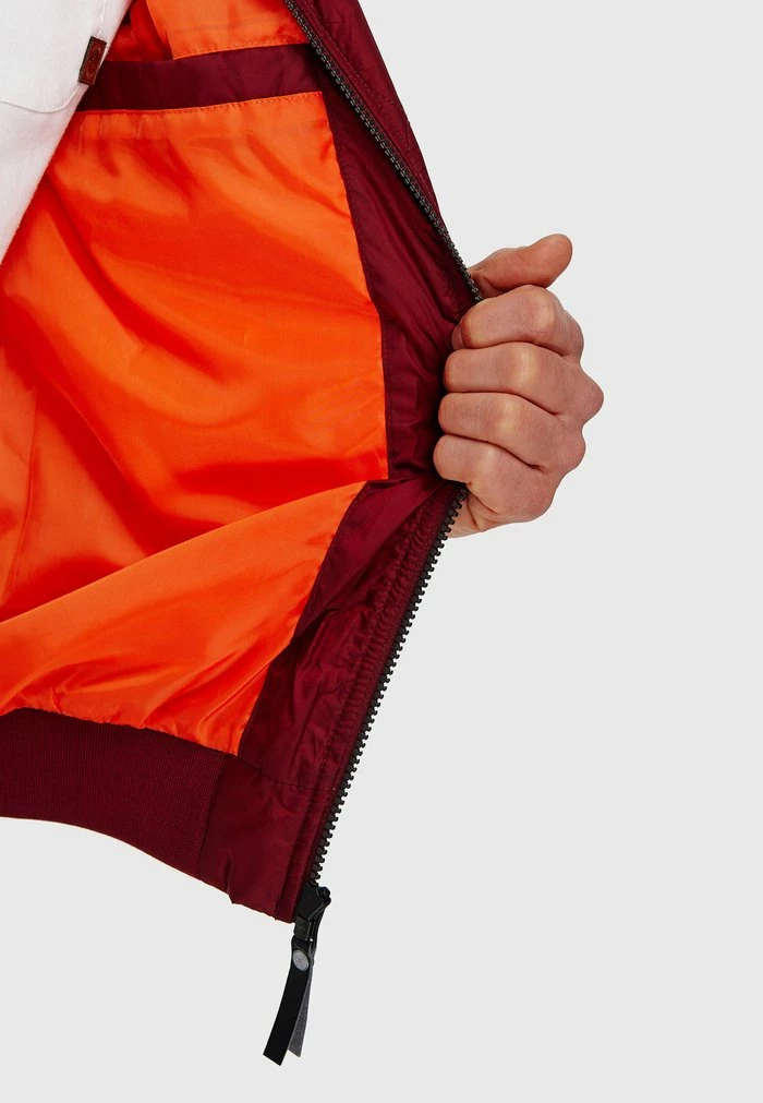 Bon marché 😉 INDICODE 👖 JEANS NOVAK - Veste Mi-saison - Bordeaux 🔥 – Image 4