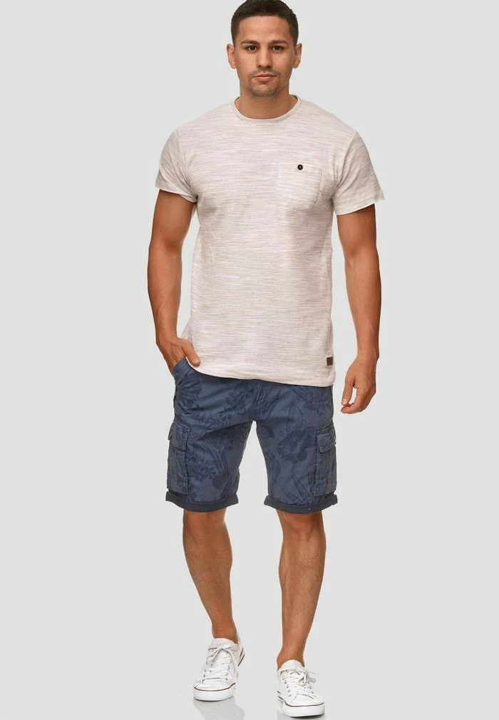 Meilleur prix 🔥 INDICODE 👖 JEANS ALBERT - Short - Blue 😍 – Image 2