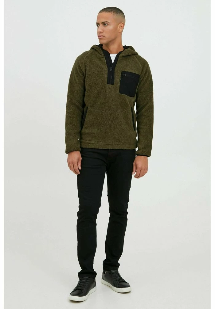 Offres ⭐ INDICODE 👖 JEANS IDTRENT - Sweat à Capuche - Army 😍 – Image 2