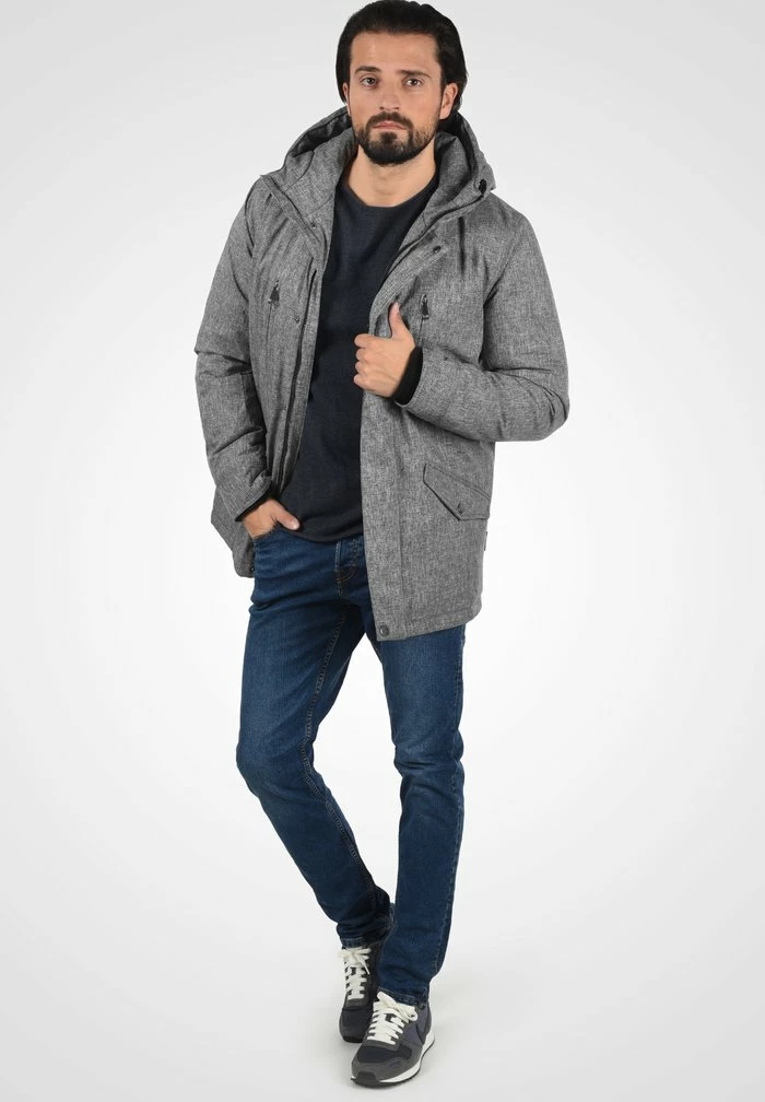 Top 10 🥰 INDICODE 👖 JEANS IDSCIPIO - Veste D'hiver - Light Grey Mix 🛒 – Image 2