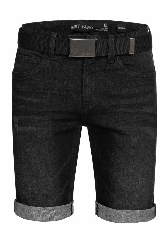 Sortie 👏 INDICODE 👖 JEANS CUBA - Short En Jean - Black 🔥 – Image 5