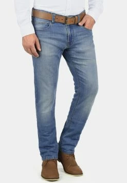 Bon marché 👍 INDICODE 👖 JEANS IDQUEBEC - Jean Slim - Blue 😀
