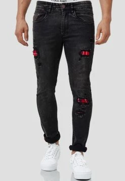 Acheter 🛒 INDICODE 👖 JEANS RALPH - 👖 JEANS Skinny - Vintage Black 🔥