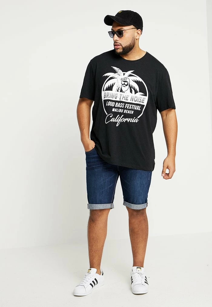 Meilleur prix 🎉 INDICODE 👖 JEANS KADEN PLUS - Short En Jean - Blue ⌛ – Image 2